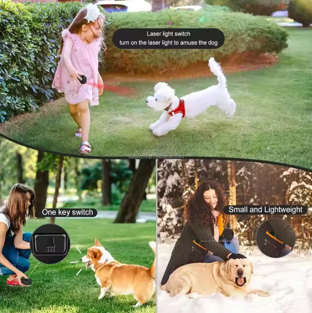 New Rechargeable 3-Mode Sonic & Laser Dog Bark Deterrent Device [Private Listing U2886305]