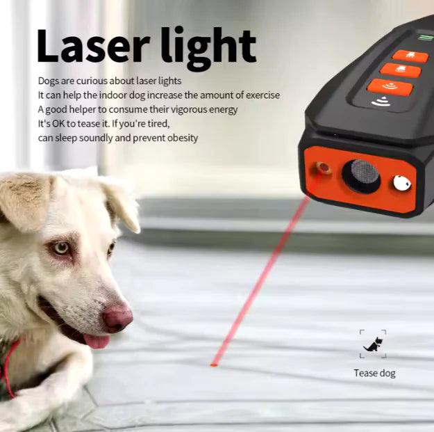 New Rechargeable 3-Mode Sonic & Laser Dog Bark Deterrent Device [Private Listing U2886305]